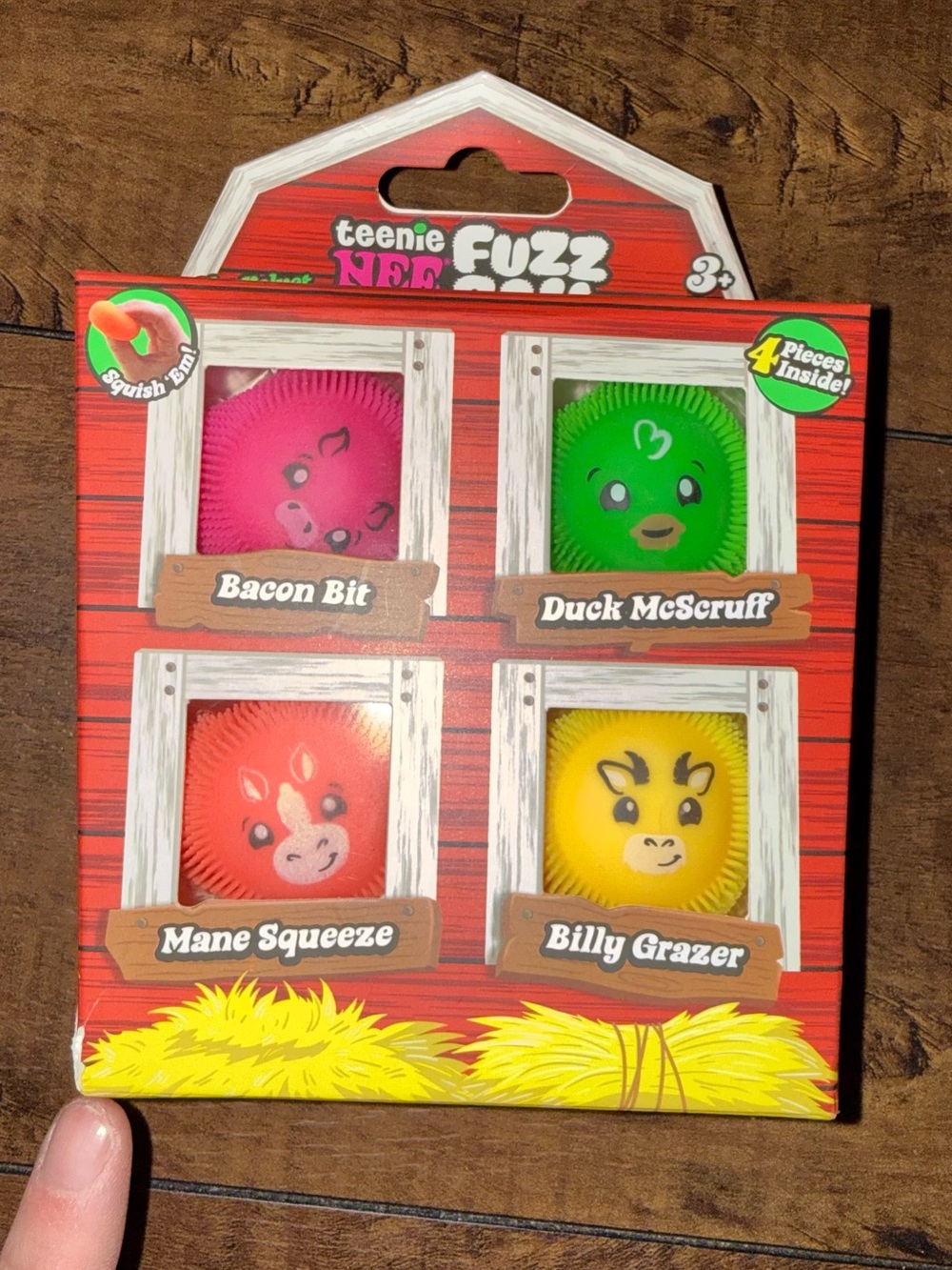 NeeDoh Teenie fuzzballs farmyards